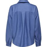 Only - Onlharriet Life - Blouse - True Navy/Melange
