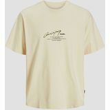JACK&JONES - JORMANCHESTER SCRIPT TEE SS CREW NECK - Heren - T-shirts