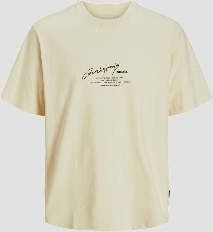 JACK&JONES - JORMANCHESTER SCRIPT TEE SS CREW NECK - Heren - T-shirts