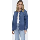 Denim Overhemd - Blauw - Katoen - Regular Fit