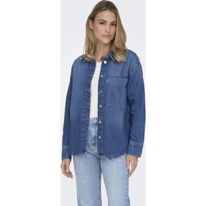 Denim Overhemd - Blauw - Katoen - Regular Fit