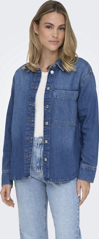 Denim Overhemd - Blauw - Katoen - Regular Fit