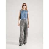 VERO MODA VMMILLA SL LACE Tee GA, China blue, M