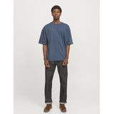 Loose-Fit T-Shirt - Zwart - Katoen - Heren