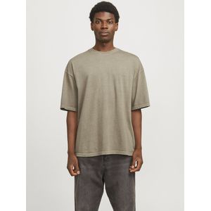 T-shirt - Effen - Jersey - Ronde Hals - Halve Mouw - Wijde Pasvorm