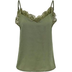 Only - ONLELLEY FR LACE SINGLET - Kalamata - Kant - Mouwloos