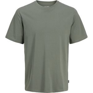 Jack & Jones - Shirt - Kaki - Slim Fit - Kwartmouw