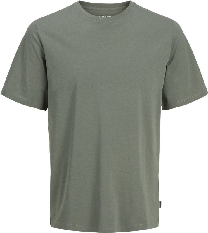 Jack & Jones - Shirt - Kaki - Slim Fit - Kwartmouw