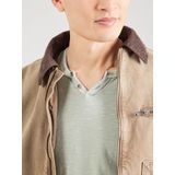 Jack Jones T-shirt Jjesplit Neck Tee Ss Noos 12164972 Iceberg Green Mannen