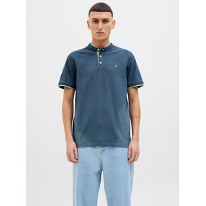 Jack & Jones Poloshirt »JJEPAULOS MAO POLO«, mit Logo Stickerei