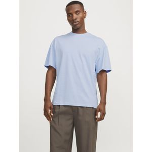 JACK & JONES - T-shirt - Katoen - Ronde Hals - Recht Model