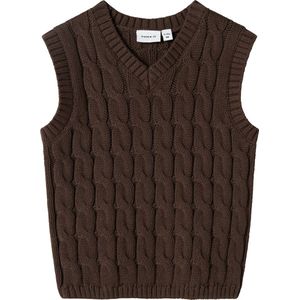 NAME IT boy gebreid vest regular fit, Brakken, 56 cm