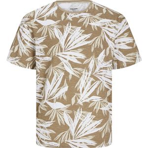 Cardigan - Bloemenprint - Jersey - Kwartmouw - Normale Pasvorm