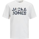 JACK&JONES JJEBRYAN T-shirt - Wit - Korte Mouwen - Relaxed Fit