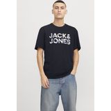JACK&JONES JJEBRYAN CORP LOGO TEE - T-shirt - Sky Captain - Korte Mouwen