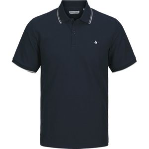 JACK&JONES JJEAUSTIN Poloshirt - Sky Captain - Jersey - Korte Mouwen