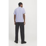 Jack & Jones - JJEAUSTIN POLO SS NOOS - Poloshirt - Languid Lavender - Met Geborduurd Logo