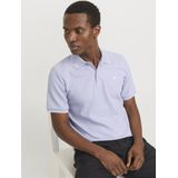 Jack & Jones - JJEAUSTIN POLO SS NOOS - Poloshirt - Languid Lavender - Met Geborduurd Logo