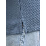 JACK&JONES JJEAUSTIN Poloshirt - Oceanview - Jersey - Korte Mouwen - Knoopsluiting
