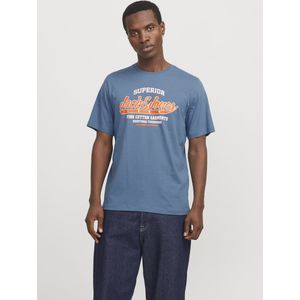 Jack Jones Jjelogo Tee Ss o-Neck 2 Col Ss25 Sn Heren t-Shirt - Oceanview