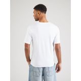 JACK&JONES - JJELOGO TEE SS - T-shirt - Bright White - Korte Mouwen