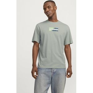 Jack Jones Jjecorp Graphic Tee Ss o-Neck Noos Heren t-Shirt - Iceberg Green 01