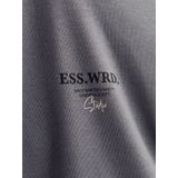 Jack&jones - Jjeurban Edge Tudio Tee - T-shirt - Grijs