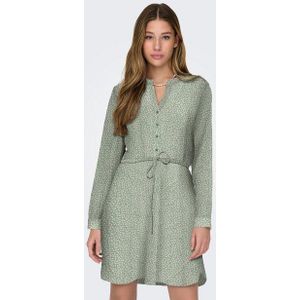 ONLY Druckkleid »ONLCORY L/S V-NECK TUNIC«
