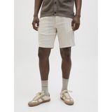 JACK & JONES - MYKONOS - Korte Broek - Zwart - Materiaalmix