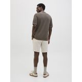 JACK & JONES - MYKONOS - Korte Broek - Zwart - Materiaalmix