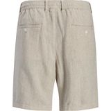 Korte regular fit broek met tunnelkoord, model 'MYKONOS'