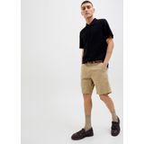 Jack & Jones Jpstmarco Jjfranco Chino Shorts W Belt, Elmwood, L