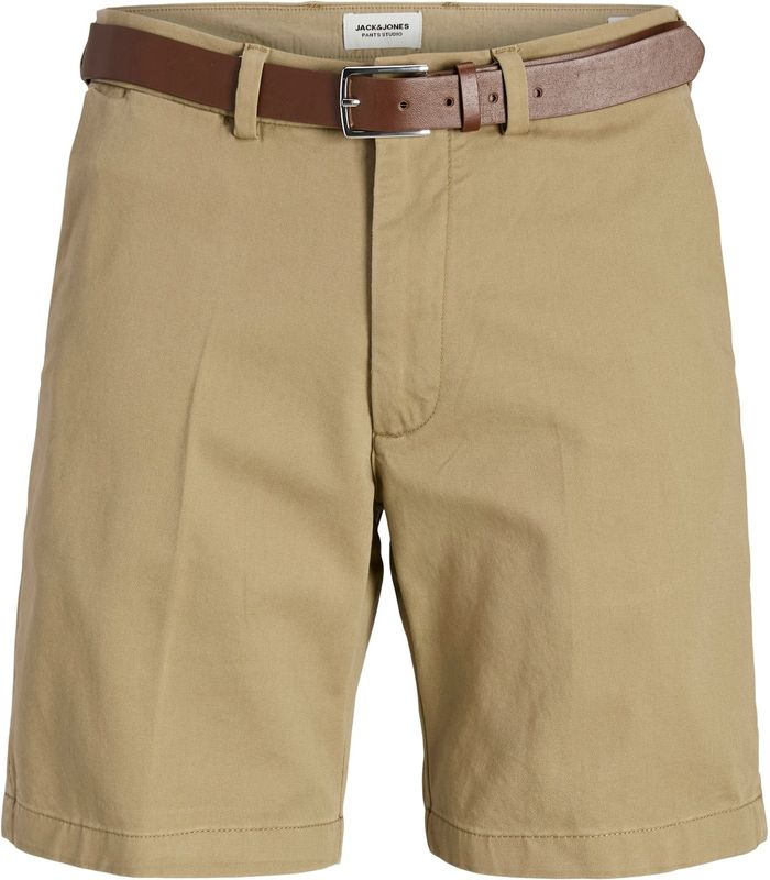Jack & Jones Jpstmarco Jjfranco Chino Shorts W Belt, Elmwood, L