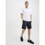 Chino Shorts - Beige - Geweven Stof - Slim Fit