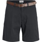 Chino Shorts - Beige - Geweven Stof - Slim Fit