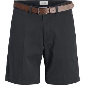Chino Shorts - Beige - Geweven Stof - Slim Fit