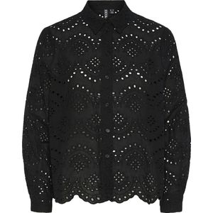 Overhemd - Broderie Anglaise - Wit - 100% Katoen