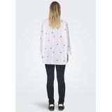 Only - Damesblouse - Wit - 100% Katoen - Knoopsluiting