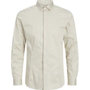 Jack & Jones - Moonbeam Overhemd - Blauw - Katoen/Elastaan