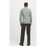 Jack & Jones - Overhemd - Groen - Katoen/Elastaan