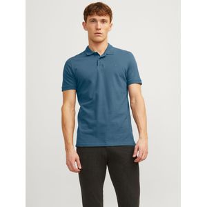 Jack & Jones Poloshirt JJEBASIC POLO SS NOOS mit Logo Stickerei
