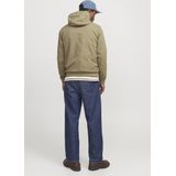 Jiaren - Bomberjack - Groen - 100% Polyester - Met Capuchon