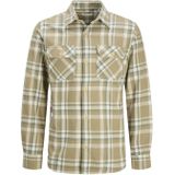 Jack&Jones - JJEDARREN - Overhemd - Coriander - Keperstof - Lange Mouwen