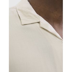Overhemd - Wit - 100% LENZING™ ECOVERO™ Viscose - Korte Mouwen - Relaxed Fit