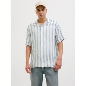 Jack & Jones - JJEENZO STRIPE RESORT SHIRT - Heren Overhemd - Veelkleurig