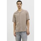 JACK & JONES Jjeenzo Stripe Resort T-shirt - Korte Mouwen - Vaatwasserbestendig