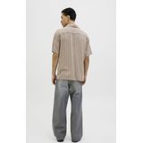 JACK & JONES Jjeenzo Stripe Resort T-shirt - Korte Mouwen - Vaatwasserbestendig