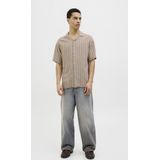 JACK & JONES Jjeenzo Stripe Resort T-shirt - Korte Mouwen - Vaatwasserbestendig