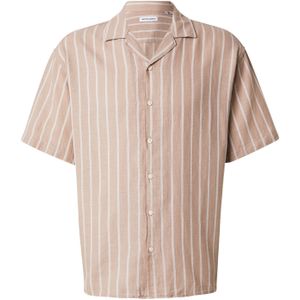 Jack & Jones - Dessin Overhemd - Bruin - 100% Katoen