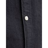 Overhemd - Black - Met Overhemdkraag - Knoopsluiting
